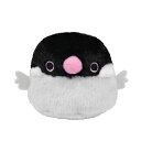 桜文鳥 ぬいぐるみ ことり 小鳥 雑貨 グッズ 手のひらサイズ ふわふわ もっちり まんまる ころころ 癒し おもちゃ 人形 ぬい撮り インテリア ディスプレイ...
