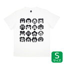 Tシャツ 花小鳥文様 ★ホワイト《Sサイズ》 ことり 小鳥 ユニセックス レディース メンズ 女性 男性 半袖 クルーネック ウェア 洋服 アパレル ファッション コトリタチ 花小鳥文様Tシャツ【KOTORITACHI】