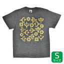 Tシャツ 花を囲むコトリタチ ★ヘザーブラック《Sサイズ》 ことり 小鳥 ユニセックス レディース メンズ 女性 男性 半袖 クルーネック ウェア 洋服 アパレル ファッション コトリタチ 花を囲むコトリタチTシャツ【KOTORITACHI】