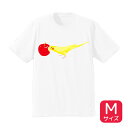 Tシャツ ★りんごとことりちゃん 《Mサイズ》 ◆ゆうパケット対応◆ ことり 小鳥 ウェア Tシャツ トップス 洋服 服 半袖 オカメインコ【ことりちゃん】
