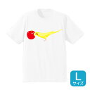 Tシャツ ★りんごとことりちゃん 《Lサイズ》 ◆ゆうパケット対応◆ ことり 小鳥 ウェア 洋服 ティーシャツ オカメインコ【ことりちゃん】