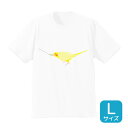 Tシャツ ★挿し餌のことりちゃん 《Lサイズ》 ◆ゆうパケット対応◆ ことり 小鳥 ウェア 洋服 ティーシャツ カットソー キャラT キャラクター オカメインコ インコ【ことりちゃん】