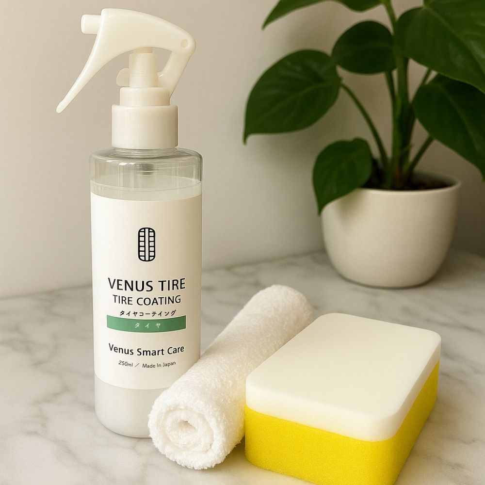 【タイヤ用】ヴィーナスタイヤ /タイヤワックス【Venus Smart Care/ヴィーナススマートケア】洗車 水性..