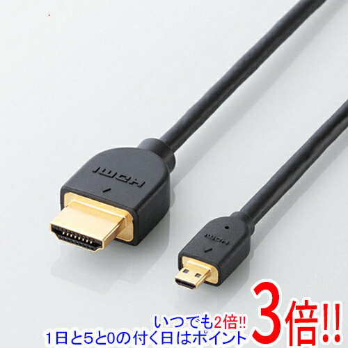 ڤĤǤ2ܡ150ΤĤ3ܡ183ܡELECOM ͥåб micro HDMI ֥ CAC-HD14EU15BK 1.5m