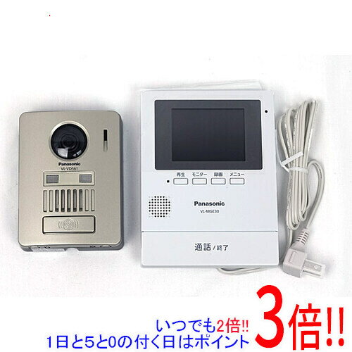 【いつでも2倍！1日と5．0のつく日は3倍！18日も3倍！】Panasonic ワイヤレステレビドアホン VL-SGE30KLA