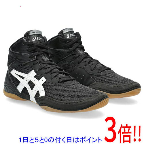 asics アシックス 21.5cm レスリングシューズ キッズ MATFLEX 7 GS 1084A011 ブラック/ホワイト