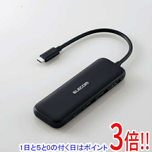 【いつでも2倍!5.0のつく日、18日は3倍!】ELECOM ドッキングステーション5in1 DST-050BPBK ブラック 【いつでも2倍!5.0のつく日、18日は3倍!】ELECOM ドッキングステーション5in1 DST-050BPBK ブラック