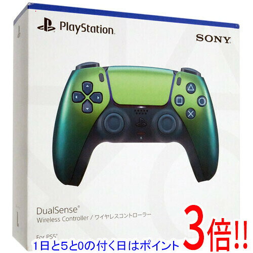 PlayStation5 ワイヤレスコントローラー DualSense クロマ グリーン [CFI-ZCT1J10]の商品画像（楽天市場）