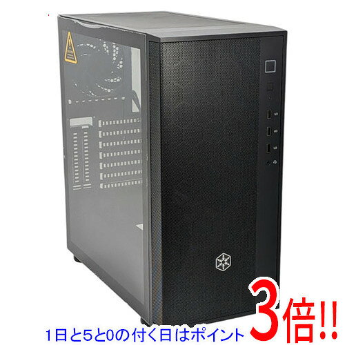 【新品(開封のみ)】 SILVERSTONE PCケース SST-FAR1B-G-V2 ブラック