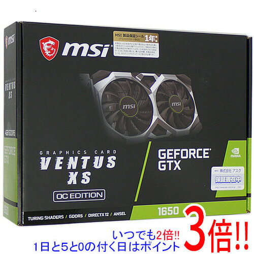 ڤĤǤ2ܡ150ΤĤ3ܡ183ܡۡšMSI GeForce GTX 1650 VENTUS XS 4G OC PCIExp 4GB Ȣ