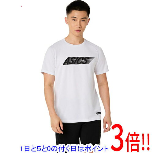 【1日と5.0のつく日、18日はポイント3倍！】asics アシックス 2XL サイズ ドライショートスリーブシャツ 2033C043 100 ブリリアントホワイト