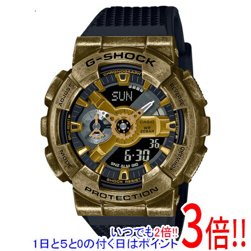 【いつでも2倍！1日と5．0のつく日は3倍！18日も3倍！】CASIO 腕時計 G-SHOCK STEAMPUNKシリーズ GM-110VG-1A9JR