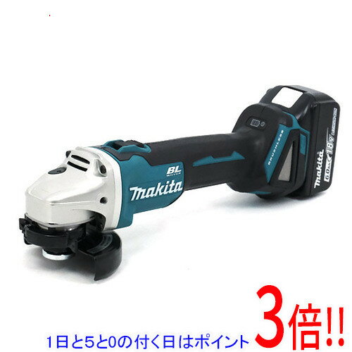 【1日と5.0のつく日、18日はポイント3倍！】【新品訳あり】 マキタ 充電式ディスクグラインダー GA404DRGXN バッテリー1個なし