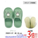 【いつでも2倍!5.0のつく日、18日は3倍!】【新品(開封のみ)】 センコー 子供用スリッパ となりのトトロ もりのかぜ 約18cm 77889 グリーン