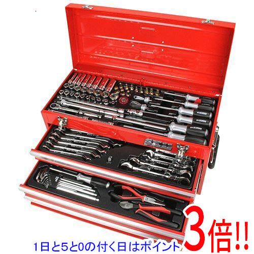 【1日と5.0のつく日、18日はポイント3倍！】[在庫品]SK11 整備工具セット レッド SST-16133RE