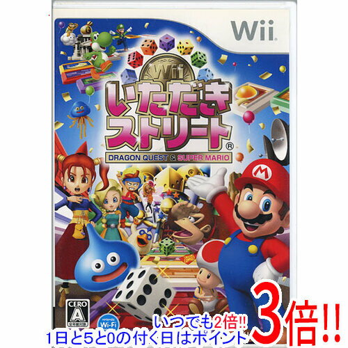 【いつでも2倍！1日と5．0のつく日は3倍！18日も3倍！】【中古】いただきストリートWii