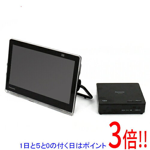 【いつでも2倍!5.0のつく日、18日は3倍!】【中古】Panasonic 10V型 ポータブル液晶テレビ プライベート・ビエラ 防水モデル UN-10L11-K 元箱あり