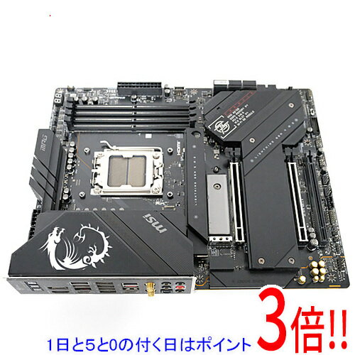 【1日と5.0のつく日、18日はポイント3倍！】【中古】MSI ATXマザーボード MPG X670E CARBON WIFI SocketAM5