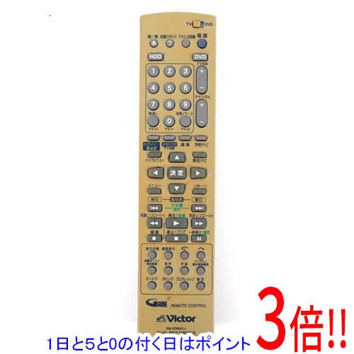 乐天商城 - 【1日と5.0のつく日、18日はポイント3倍！】【中古】Victor DVDレコーダーリモコン RM-SDR031J