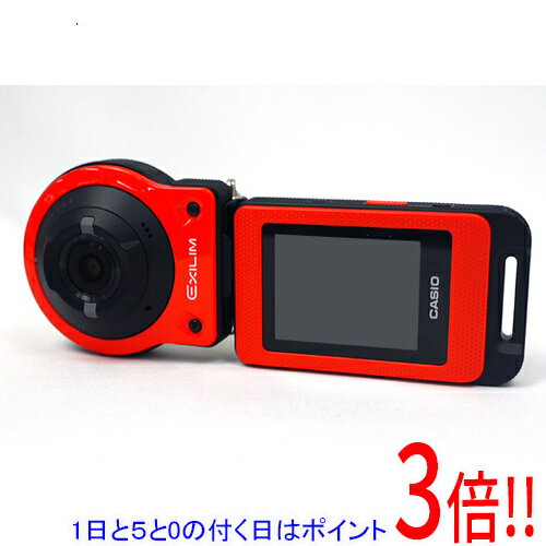 【1日と5.0のつく日、18日はポイント3倍！】【中古】CASIO EXILIM EX-FR10EO オレンジ 1400万画素 本体..