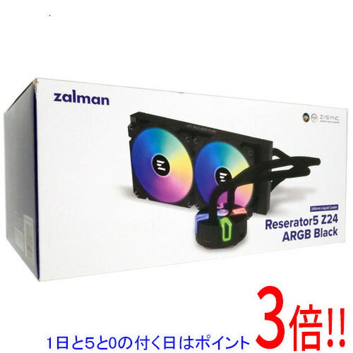 【1日と5.0のつく日、18日はポイント3倍！】ZALMAN製 CPUクーラー Reserator5 Z24 Black