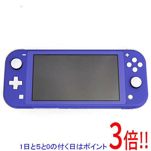 【1日と5.0のつく日、18日はポイント3倍！】【中古】任天堂 Nintendo Switch Lite(ニンテンドースイッチ ライト) HDH-S-BBZAA ブルー 本体のみ 本体いたみ