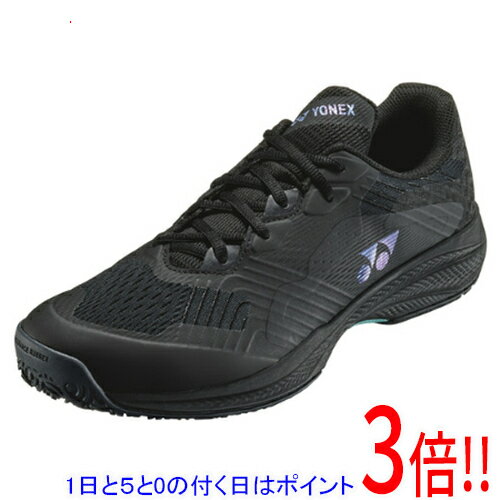 【1日と5.0のつく日、18日はポイント3倍！】YONEX(ヨネックス) 26.5cm テニスシューズ パワークッション ソニケージ ワイド GC SHTSCWG ブラック