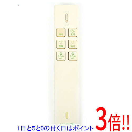 【1日と5.0のつく日、18日はポイント3倍！】【中古】タキズミ 照明リモコン TDR-001 電池カバーなし