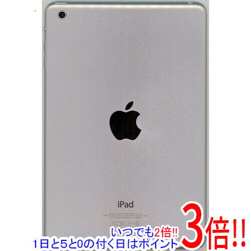 【いつでも2倍！1日と5．0のつく日は3倍！18日も3倍！】【中古】APPLE iPad mini Wi-Fiモデル 16GB シルバー MD531J/A