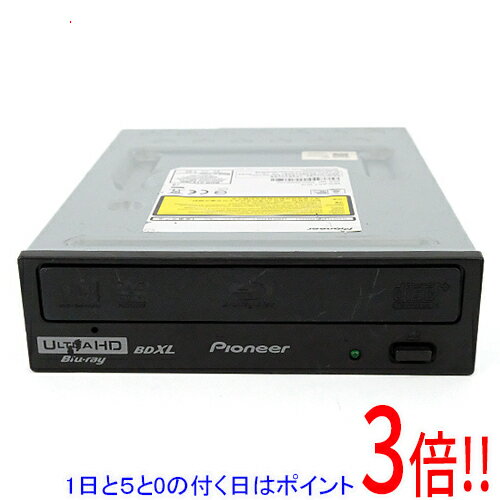 商品名【中古】PIONEER 内蔵型ブルーレイドライブ BDR-212JBK ブラック商品状態動作確認済みの中古品です。※中古品のため、使用感や傷、汚れ等がある場合がございます。商品名内蔵型ブルーレイドライブ型番BDR-212JBK [ブラック]仕様[基本スペック]設置方式 内蔵接続インターフェース SATAM-DISC対応 ○キャッシュ 4MB[再生可能メディア]BD-R ○BD-R DL ○BD-RE ○BD-RE DL ○BD-R XL ○BD-RE XL ○Ultra HD Blu-ray ○BD-ROM ○DVD-R ○DVD-RW ○DVD-R DL ○DVD+R ○DVD+RW ○DVD+R DL ○DVD-RAM ○DVD-ROM ○[記録可能メディア]BD-R ○BD-R DL ○BD-RE ○BD-RE DL ○BD-R XL ○BD-RE XL ○DVD-R ○DVD-R DL ○DVD+R ○DVD+R DL ○DVD-RW ○DVD+RW ○DVD-RAM ○[書き込み速度]DVD-R書き込み速度 16 倍速DVD-RW書き換え速度 6 倍速DVD+R書き込み速度 16 倍速DVD+RW書き換え速度 8 倍速DVD-RAM書き換え速度 5 倍速CD-R書き込み速度 40 倍速CD-RW書き込み速度 24 倍速BD-RE書き換え速度 2 倍速[サイズ・重量]重さ 740 g幅x高さx奥行 148x42.3x180 mm付属品※付属品なし。本体のみとなります。ご確認後、ご検討お願い致します。その他※掲載画像は代表画像です。実際の商品と細部が異なる場合がございますので、商品状態につきましては表記の内容をご確認ください。※返品についてはこちらをご覧ください。　