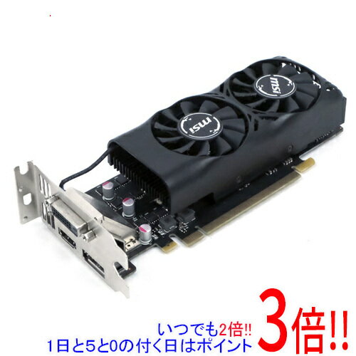 【いつでも2倍！1日と5．0のつく日は3倍！18日も3倍！】【中古】MSI製グラボ GTX 1050 Ti 4GT LP PCIExp 4GB