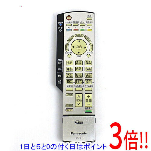 乐天商城 - 【1日と5.0のつく日、18日はポイント3倍！】【中古】Panasonic テレビ用リモコン EUR7629Z60