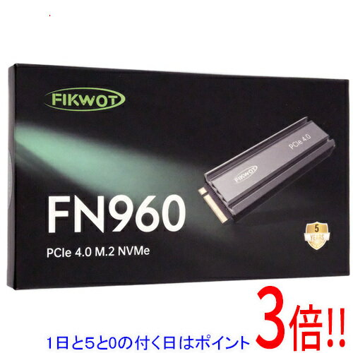 【1日と5.0のつく日、18日はポイント3倍！】Fikwot FN960 SSD 1TB