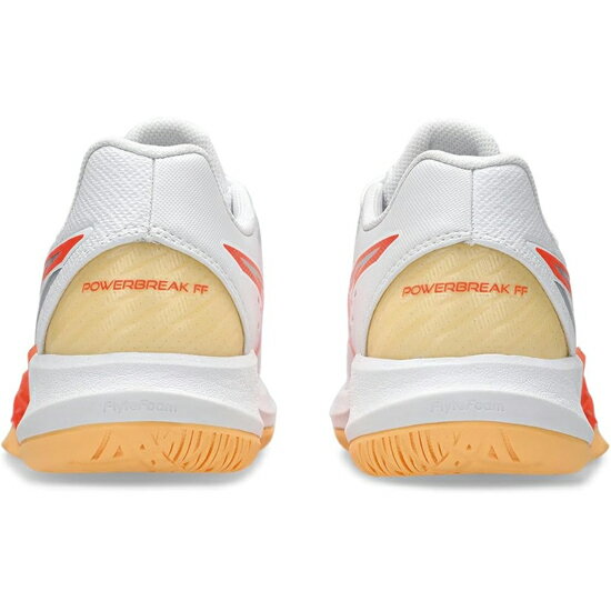 ��1����5.0�ΤĤ�����18���ϥݥ����3�ܡ���asics �����å��� 23.5cm �ϥ�ɥܡ��륷�塼�� ��ǥ����� POWERBREAK FF 1072A104 102 �ۥ磻��/�ӥӥå� �������