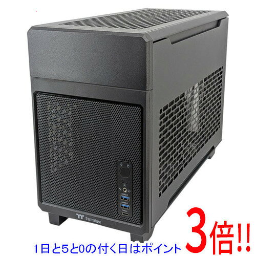 【新品(開封のみ)】 Thermaltake Mini-ITX PCケース TR100 Black CA-11A-00S1NN-J0 ブラック