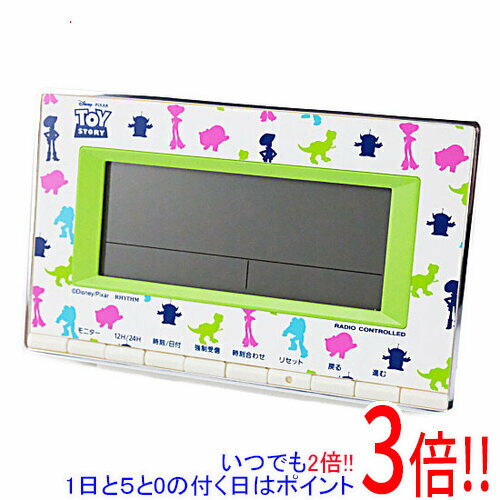 【いつでも2倍！1日と5．0のつく日は3倍！18日も3倍！】リズム時計 目覚まし時計 トイ・ストーリー 8RZ133MC05