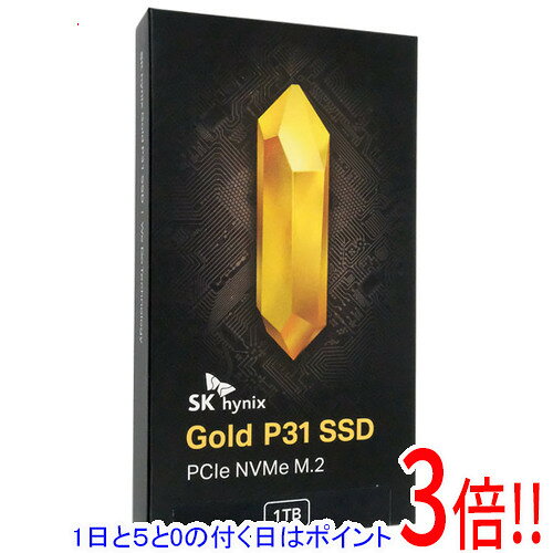 SK hynix SSD PCIe NVMe Gen3 M.2 2280 Gold P31 SHGP31-1000GM-2 1TB