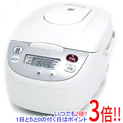 乐天商城 - 【延長保証対応!!】【1日と5.0のつく日、18日はポイント3倍！】TIGER マイコン炊飯ジャー 炊きたて 5.5合炊き JBH-G102-W ホワイト