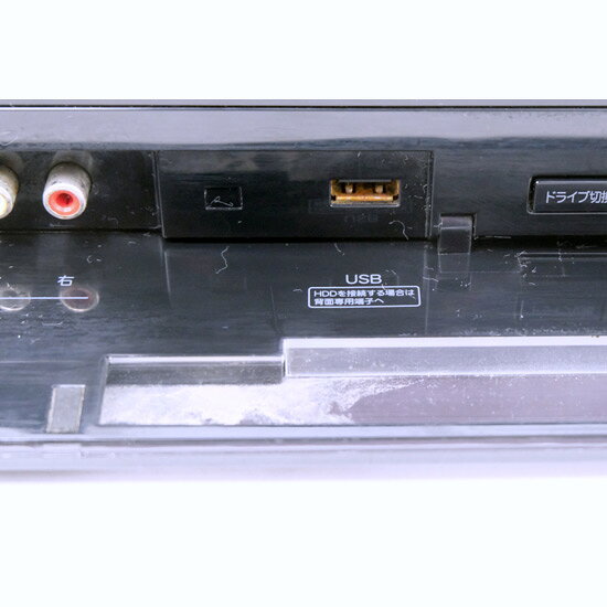 エクセラーの【1日と5.0のつく日、18日はポイント3倍！】【中古】東芝 REGZA ブルーレイディスクレコーダー RD-BR600 リモコンなし 本体いたみ｜アングル3