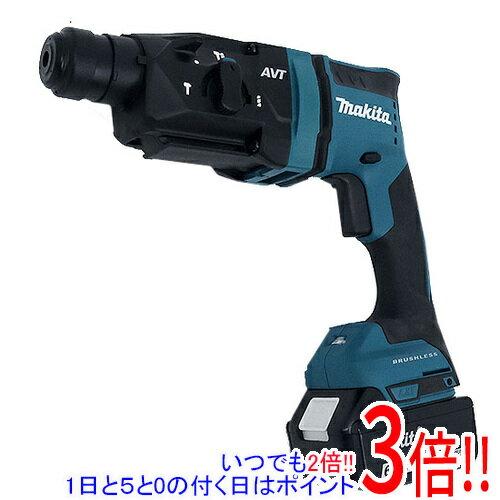 【いつでも2倍！1日と5．0のつく日は3倍！18日も3倍！】マキタ 充電式ハンマドリル 18V HR182DRGX 青