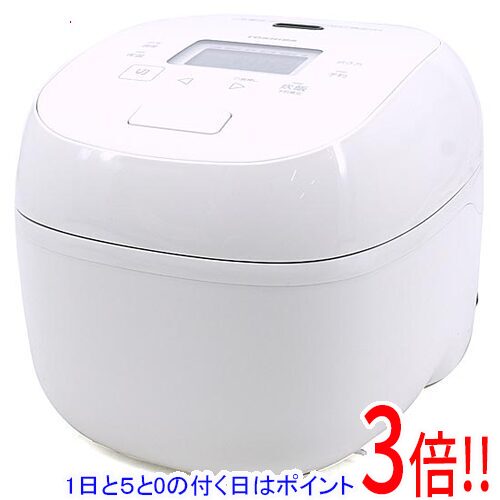 �ڱ�Ĺ�ݾ��б�!!�ۡ�1����5.0�ΤĤ�����18���ϥݥ����3�ܡ���TOSHIBA ����IH���Ӵ� 5.5��椭 RC-10RXA(W) �ߥ륭���ۥ磻��