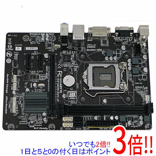 【中古】GIGABYTE製 MicroATXマザボ GA-H81M-D3V-JP