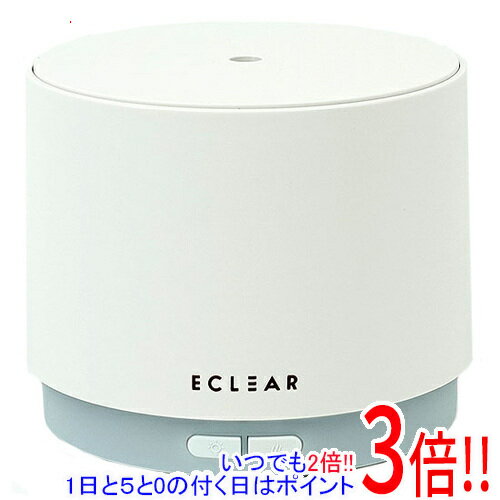 【いつでも2倍 1日と5．0のつく日は3倍 18日も3倍 】ELECOM 加湿器 アロマディフューザー エクリア ミスト HCE-HU2203UWH ホワイト