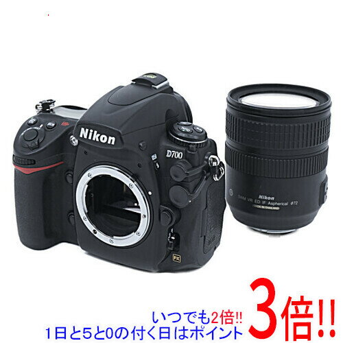 【いつでも2倍！1日と5．0のつく日は3倍！18日も3倍！】【中古】Nikon D700 レンズキット 1210万画素 元箱あり