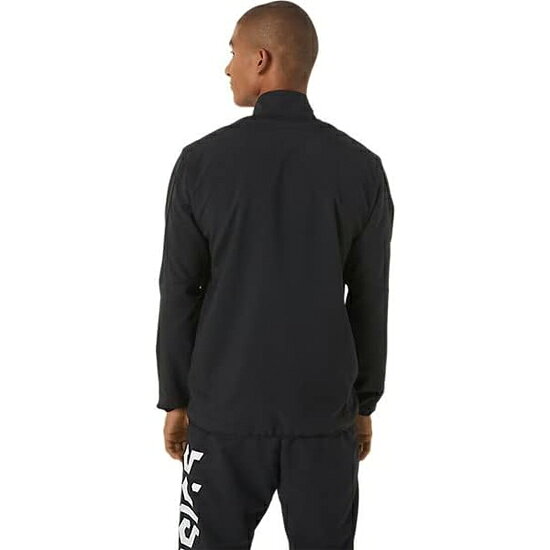 エクセラーの【1日と5.0のつく日、18日はポイント3倍！】asics アシックス XLサイズ HEXグラフィックドライウーブンジャケット 2031D826 パフォーマンスブラック｜アングル2