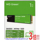 【いつでも2倍!5.0のつく日、18日は3倍!】【中古】Western Digital製 WD Green SN350 NVMe WDS100T3G0C 1TB...