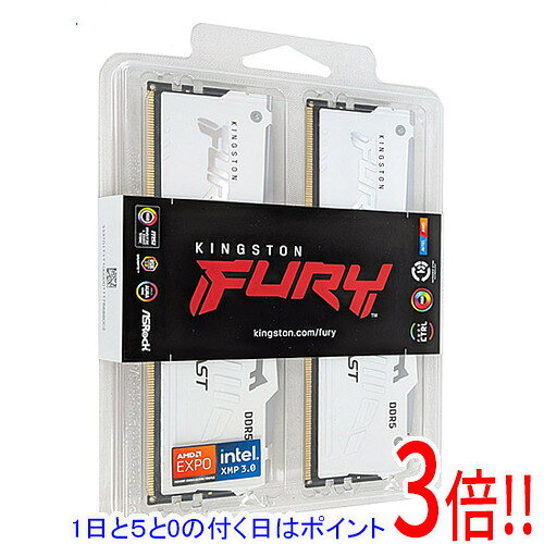 Kingston デスクトップ用 KF556C36BWEAK2-32 DDR5 PC5-5600 PC5-44800 16GB 2枚組