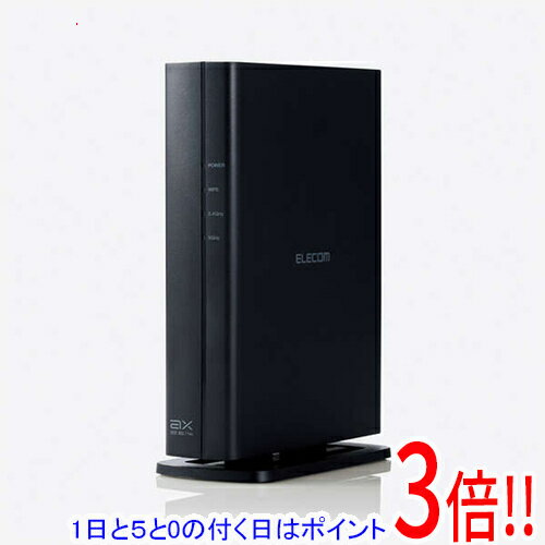 【延長保証対応!!】【1日と5.0のつく日、18日はポイント3倍！】エレコム製 無線LANルータ WRC-X3000GS3-B ブラック