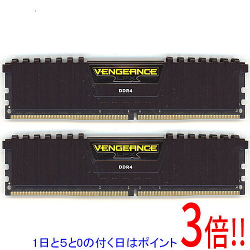 【1日と5.0のつく日 18日はポイント3倍！】【中古】Corsair デスクトップ用 CMK16GX4M2A2133C13 DDR4 PC4-17000 8GB 2枚
