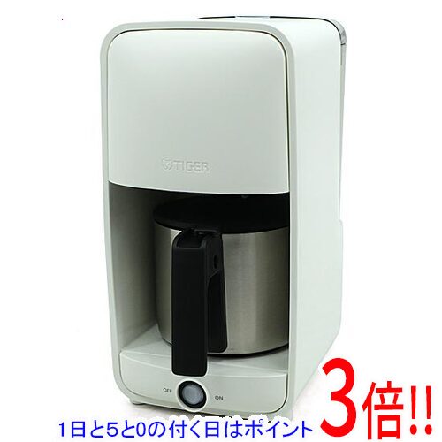 Rakuten - 【延長保証対応!!】【1日と5.0のつく日、18日はポイント3倍！】TIGER コーヒーメーカー ADC-G060-WU アーバンホワイト